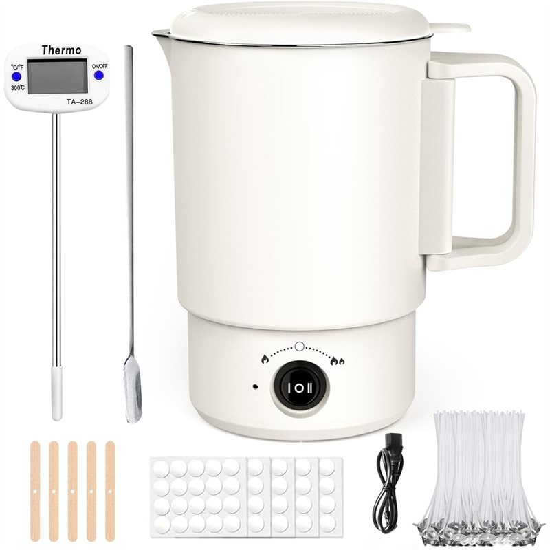 Kitchen Appliances Uk - Электрический воскоплавитель A47U с термометром, 800