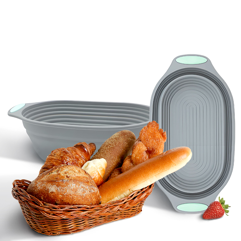 Kitchen Appliances On Sale - Складная силиконовая корзина для расстойки теста