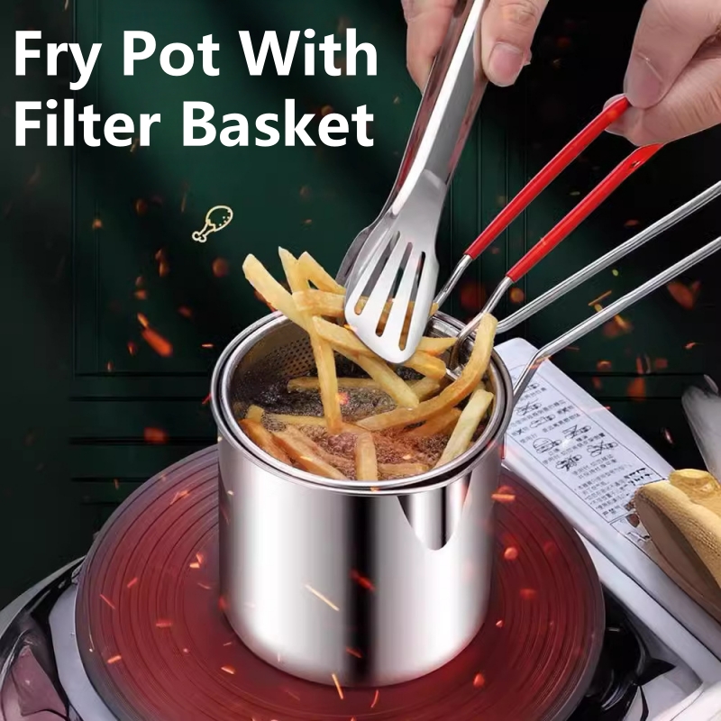 Deep Fryer Stainless - Фритюрница из нержавеющей стали 304, кастрюля