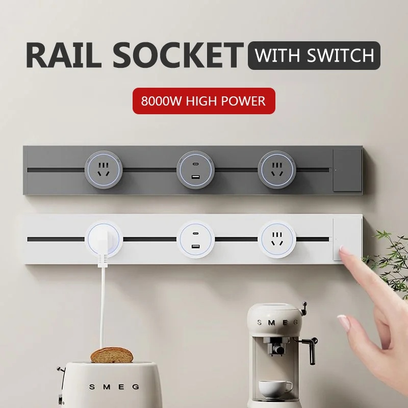 Kitchen Appliances Uk - Настенная розетка с выключателем для кухни,