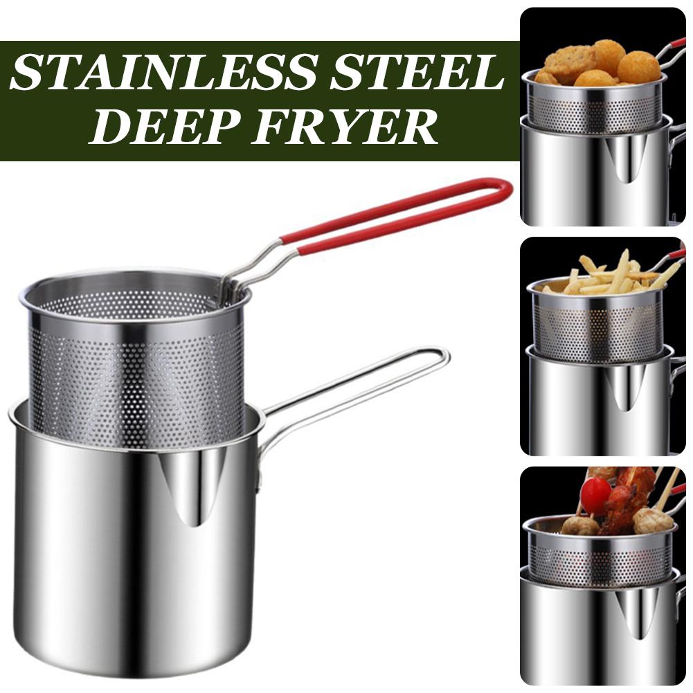 Deep Fryer Stainless - Набор кастрюль для глубокой жарки из