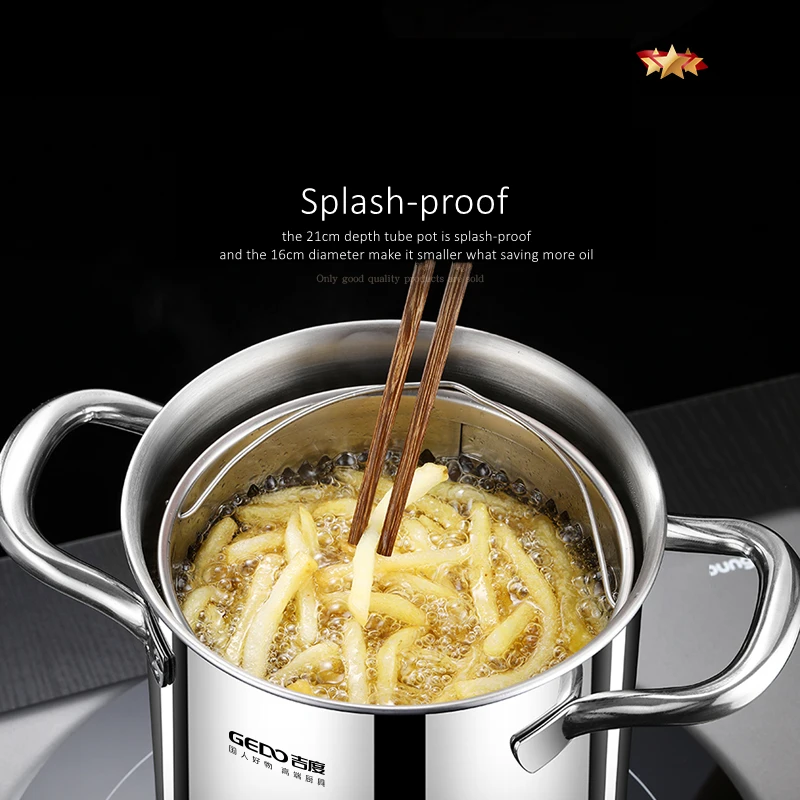 Сертифицированная LFGB глубока – обзор и цена Deep Fryer Stainless