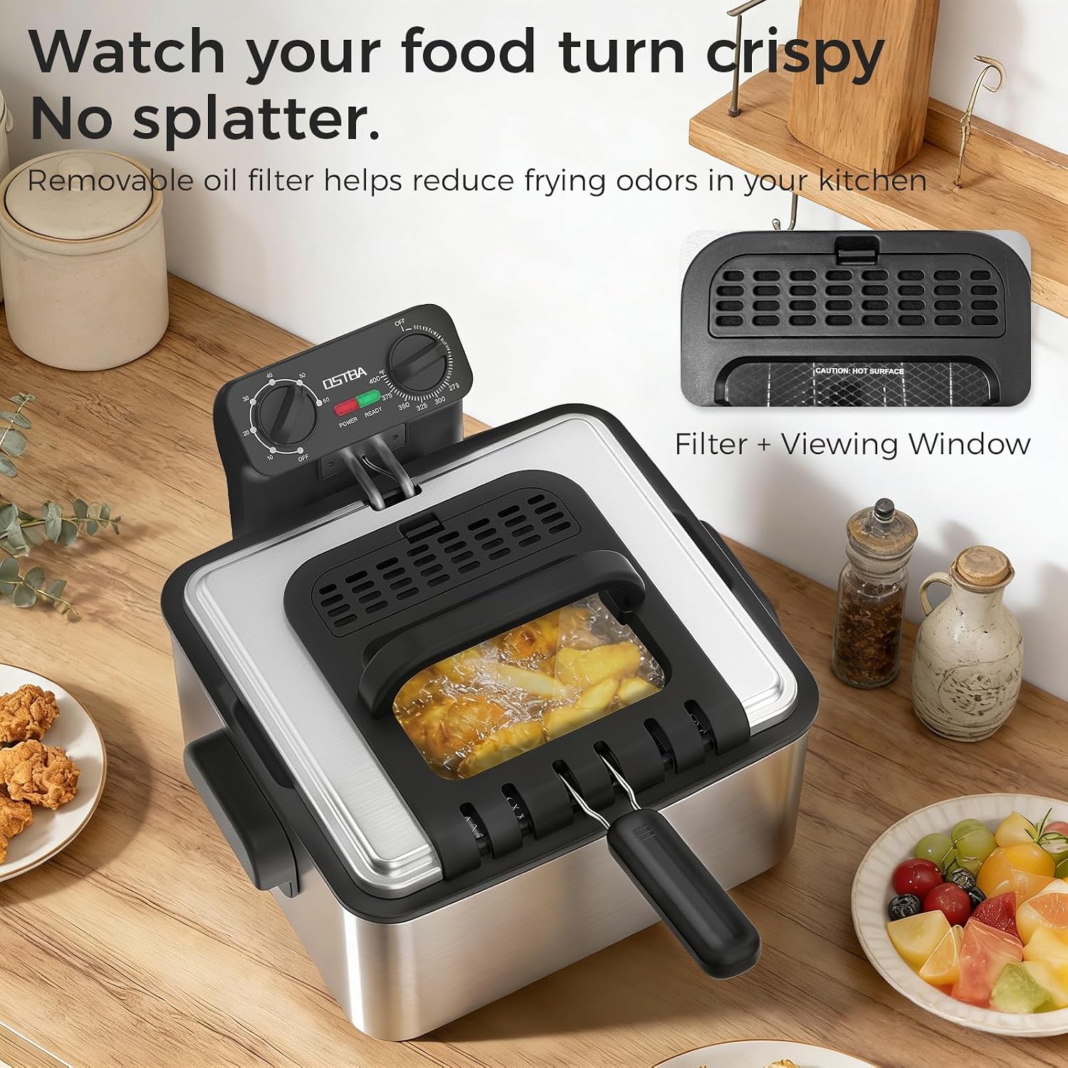 Электрическая фритюрница с 3 к – обзор и цена Deep Fryer Stainless