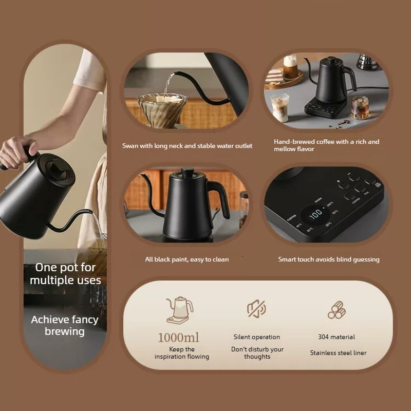Электрический чайник-кофеварка – обзор и цена Electric Kettle Gooseneck