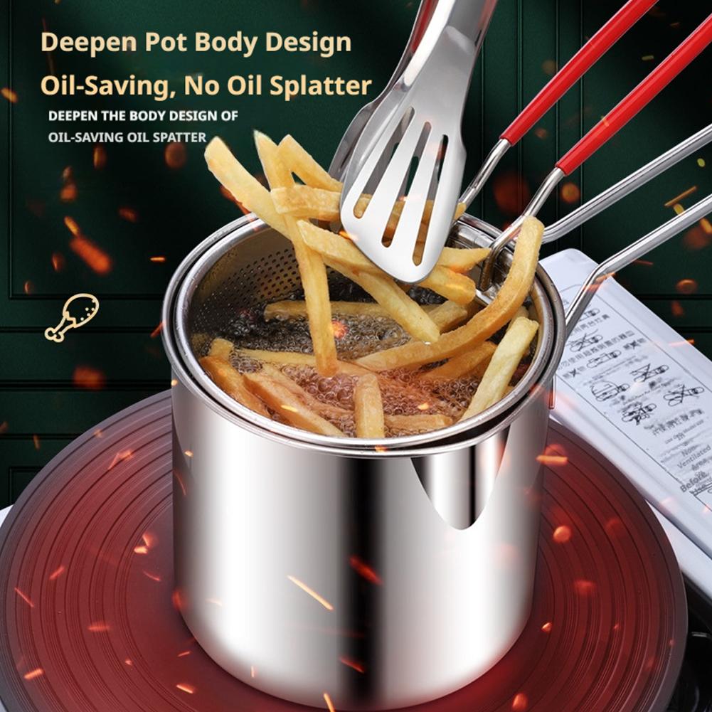 Набор кастрюль для глубокой жа – обзор и цена Deep Fryer Stainless